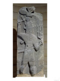 Stela of Teshub, Syrian Storm God, from Tell Ahmar, Syria (Basalt) Giclee Print