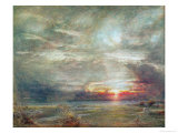 Venice from the Hebrew Cemetery Giclee Print by Albert Goodwin
