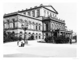 The Theatre at Hannover, circa 1910 Giclee Print by Jousset 