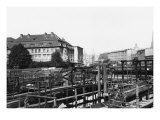 View from "Fischerinsel," Berlin, circa 1910 Giclee Print by Jousset 