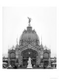 View of the Central Dome, Universal Exhibition, Paris, 1889 Giclee Print by Adolphe Giraudon