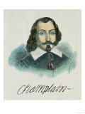 Samuel De Champlain (circa 1567-1635), Giclee Print