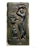 Queen Maya Giving Birth to the Future Buddha (Limestone) Giclee Print