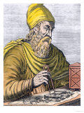 Archimedes (287-212 BC) (Later Colouration) Reproduction procédé giclée