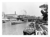 View of the River Spree, Berlin, circa 1910 Reproduction procédé giclée par Jousset 