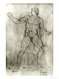 Colossus of Monte Cavallo Giclee Print by Jacques-Louis David Colossus of Monte Cavallo Giclee Print by Jacques-Louis David
