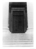 View of the Door of La Madeleine Comprising of Eight Relief Panels Giclee Print by Henri Joseph de Triqueti