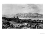 View of Lausanne Giclee Print by Johann Ludwig Aberli