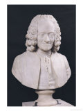 Bust of Francois Marie Arouet De Voltaire (1694-1778) 1778 reproduction procédé giclée par Jean-Antoine Houdon