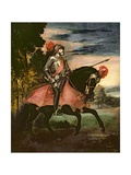The Emperor Charles V (1500-58) on Horseback in Muhlberg, 1548 Wydruk giclee autor Titian (Tiziano Vecelli) The Emperor Charles V (1500-58) on Horseback in Muhlberg, 1548 Wydruk giclee autor Titian (Tiziano Vecelli)