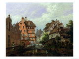Rue Des Tanneurs, Colmar, 1875 Giclee Print by Michel Hertrich Rue Des Tanneurs, Colmar, 1875 Giclee Print by Michel Hertrich