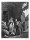 The Reprimand Giclee-trykk av Pierre Antoine Baudouin The Reprimand Giclee-trykk av Pierre Antoine Baudouin