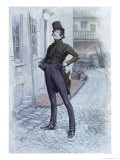Mr. Alfred Jingle reproduction procédé giclée par Frederick Barnard