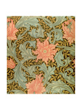 "Single Stem" Wallpaper Design Giclee Print by William Morris