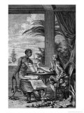 The Black Code, Illustration from "Voyage a L'Isle De France" by Bernardin De Saint-Pierre Giclee Print by Jean-Michel Moreau the Younger