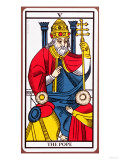 V the Pope, Tarot Card Giclee Print