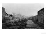Rue D'Alesia, from Rue D'Orleans, Paris, 1858-78 Giclee Print by Charles Marville