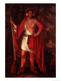 Sa Ga Yeath Qua Pieth Ton, King of the Maguas, 1710 Impressão giclée por Johannes Verelst Sa Ga Yeath Qua Pieth Ton, King of the Maguas, 1710 Impressão giclée por Johannes Verelst