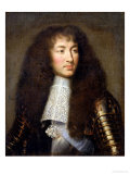 Portrait of Louis XIV (1638-1715) Giclee Print by Charles Le Brun