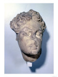Head of Apollo, from the Tomb of Mausolos, the Mausoleum at Halicarnassus, circa 350 BC Giclee Print