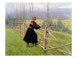 On the Plain Giclee Print by Karl Fredrick Nordstrom On the Plain Giclee Print by Karl Fredrick Nordstrom
