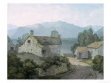 On Ullswater, Cumberland, 1791 reproduction procédé giclée par John White Abbott