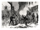 The Paris Commune: a Barricade at Issy, May 2nd 1871 Giclee Print