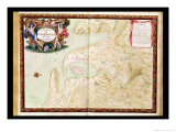 Map of Corncarneau, from the "Atlas Louis XIV," 1683-88 Giclée-Druck von Sebastien Le Pretre de Vauban