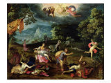 The Punishment of Niobe Giclee Print by Tobias Verhaecht