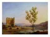 View of the Outskirts of Rome Giclée-Druck von Pierre Henri de Valenciennes
