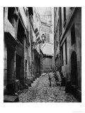 Rue Du Haut Moulin, from Rue De Glatigny, Paris, 1858-78 Giclee Print by Charles Marville