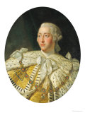Portrait of King George III (1738-1820) after 1760 Giclee Print by Allan Ramsay