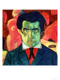 Self Portrait, 1908 Giclee Print by Kasimir Malevich