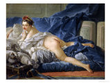 The Odalisque, 1745 reproduction procédé giclée par Francois Boucher