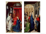 St Columba Altarpiece, c. 1455 Giclee Print by Rogier van der Weyden