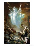 The Taking of the Temple at Delphi by the Gauls, 1885 Giclee Print by Alphonse Cornet