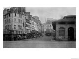 Rue De La Montagne Sainte-Genevieve, (From Place Maubert) Paris 1858-78 reproduction procédé giclée par Charles Marville