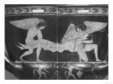Attic Red-Figure Calyx Krater of Hypnos and Thanatos Carrying the Body of Sarpedon Giclee Print