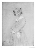 Portrait of Louise D'Haussonville, 1842 reproduction procédé giclée par Jean-Auguste-Dominique Ingres