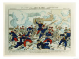 General Ducrot (1817-82) at the Battle of Champigny, 29th January, 1870 Giclee Print