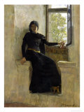 Waiting, Before 1905 Giclee Print by Jean-Pierre Laurens