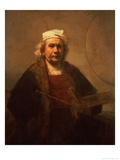 Self Portrait, 1661-62 Giclee Print by Rembrandt van Rijn 
