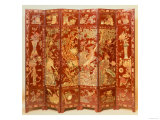Pastoral Scene, (Red Lacquer Screen with Gilt Chinoiserie) Giclee Print Pastoral Scene, (Red Lacquer Screen with Gilt Chinoiserie) Giclee Print