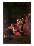 Adoration of the Shepherds Giclee Print by Caravaggio Adoration of the Shepherds Giclee Print by Caravaggio