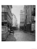 Rue Des Bourdonnais (From Rue De La Poterie) Paris 1858-78 Giclee Print by Charles Marville