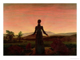 Woman at Dawn Wydruk giclee autor Caspar David Friedrich