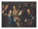 The Concert, circa 1755 Giclee Print by Gaspare Traversi