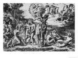 The Judgement of Paris Wydruk giclee autor Marcantonio Raimondi The Judgement of Paris Wydruk giclee autor Marcantonio Raimondi
