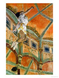 Miss La La at the Cirque Fernando, 1879 reproduction procédé giclée par Edgar Degas