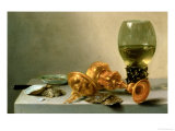A Still Life with a Roemer and a Gilt Cup Giclee Print by Pieter Claesz